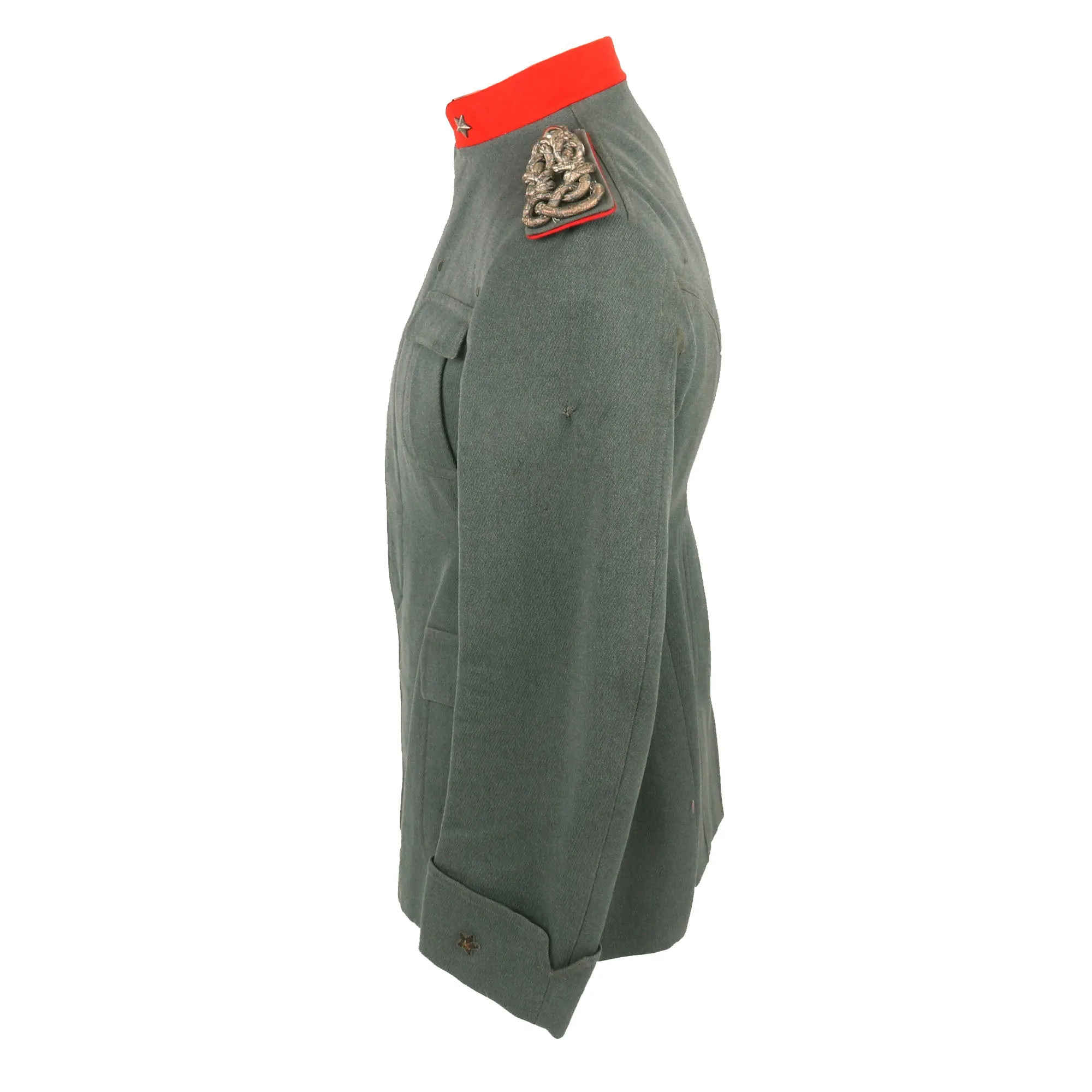 Original Italian WWI / 1920s Officer’s Uniform Tunic & Breeches by Nello Cambi of Genova