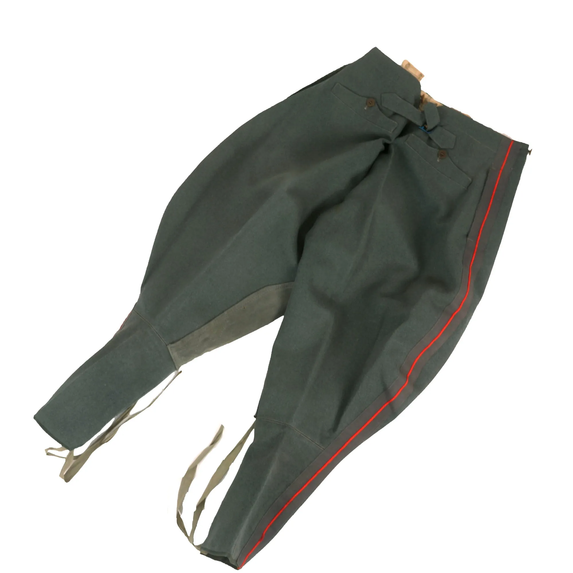 Original Italian WWI / 1920s Officer’s Uniform Tunic & Breeches by Nello Cambi of Genova