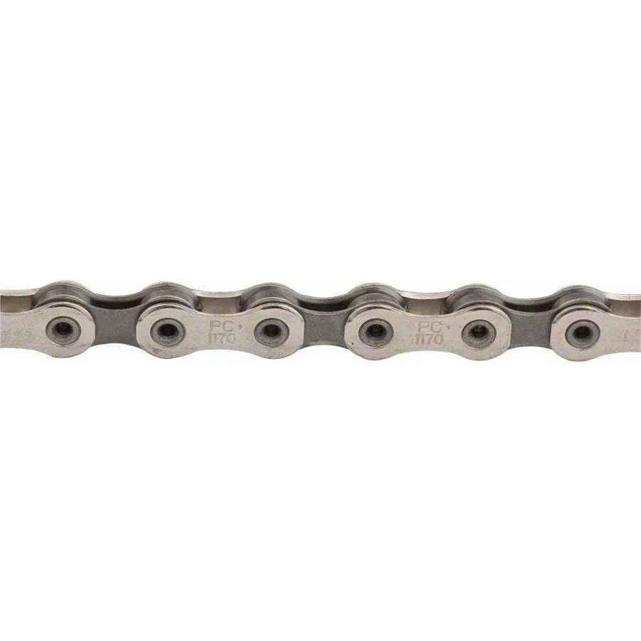 PC-1170 11-Speed Bike Chain, 120 Links, Silver/Gray