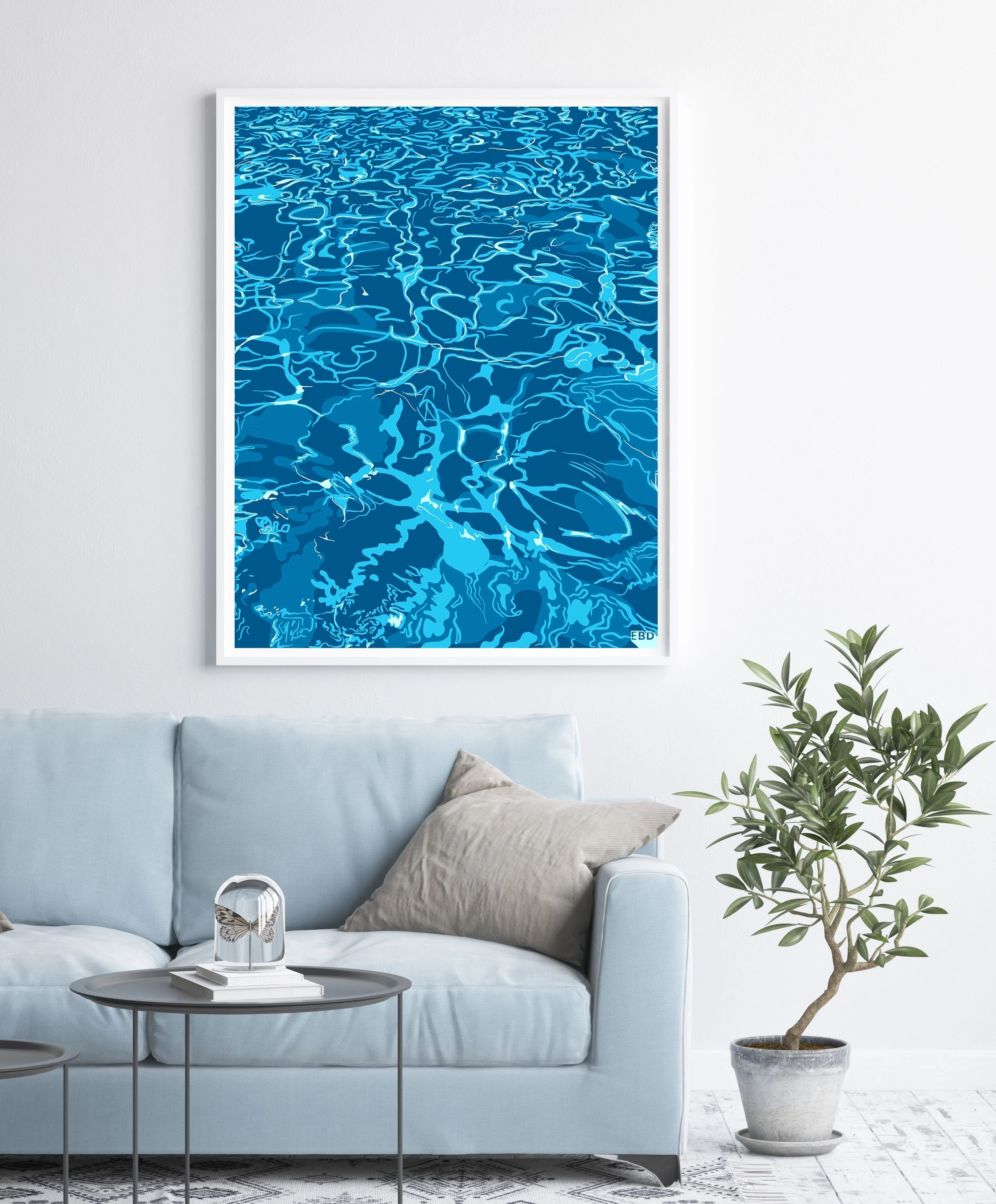 Poolside Fine Art Print