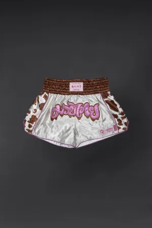 "Strawberry Milk" Muay Thai Shorts