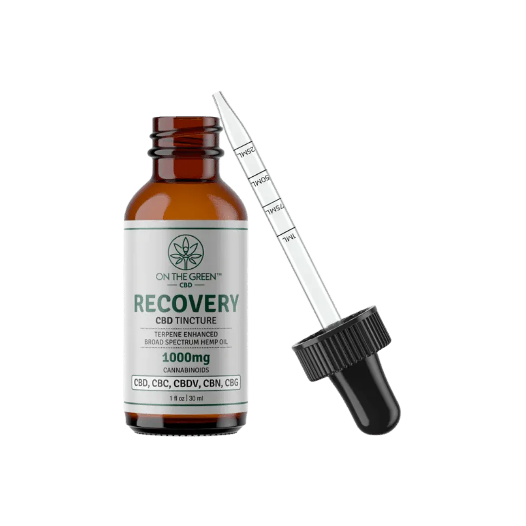 RECOVERY - Broad Spectrum Tincture 1000 mg | On The Green