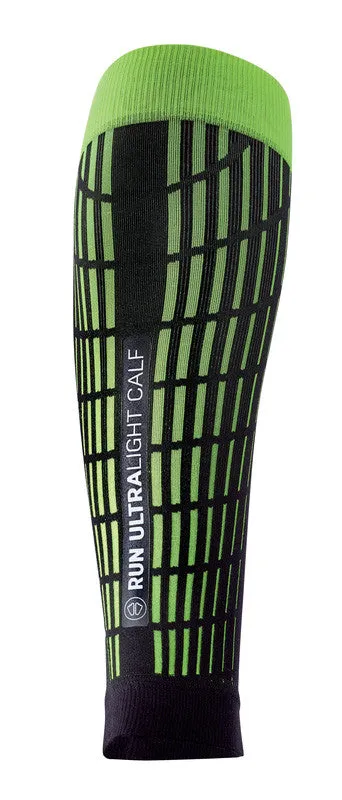 Run Feel socks   Ultralight Run Calf sleeves black/yellow