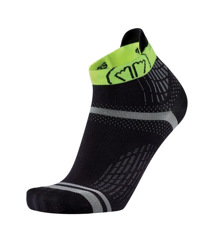 Run Feel socks   Ultralight Run Calf sleeves black/yellow