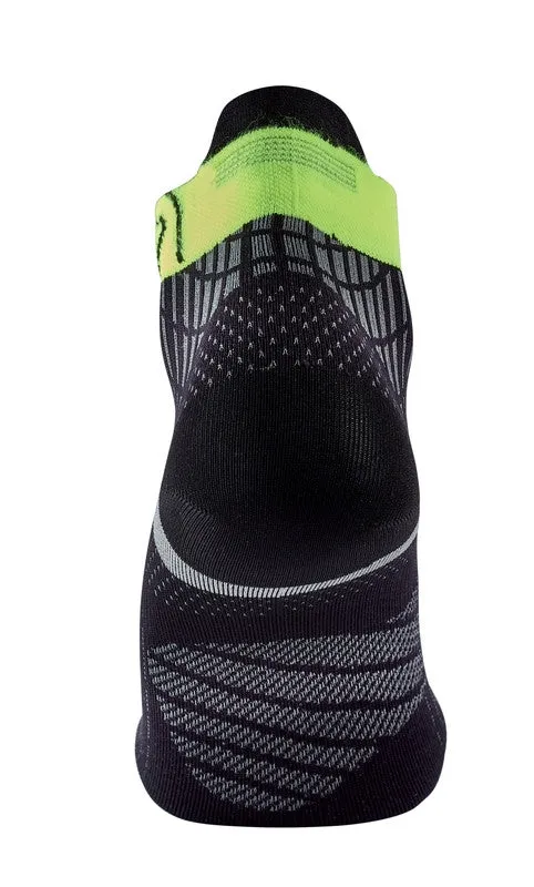 Run Feel socks   Ultralight Run Calf sleeves black/yellow