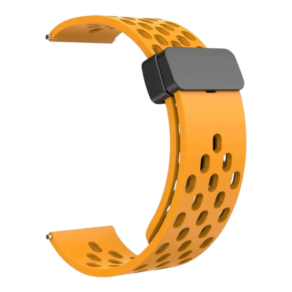 Samsung Gear S2 compatible Silicone Magnetic Sports Watch Straps