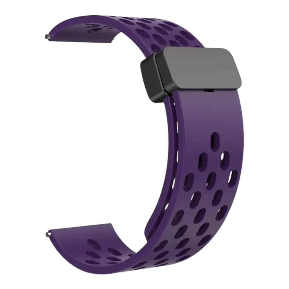 Samsung Gear S2 compatible Silicone Magnetic Sports Watch Straps