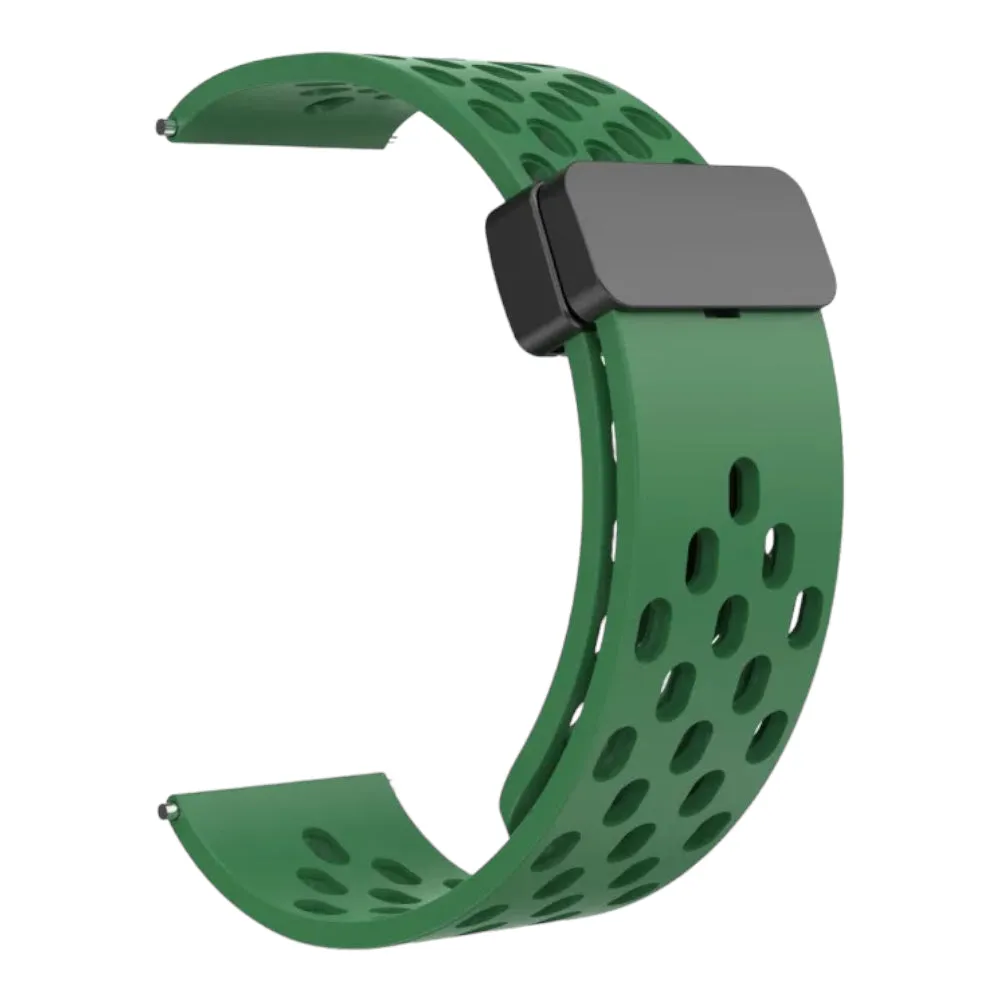 Samsung Gear S2 compatible Silicone Magnetic Sports Watch Straps