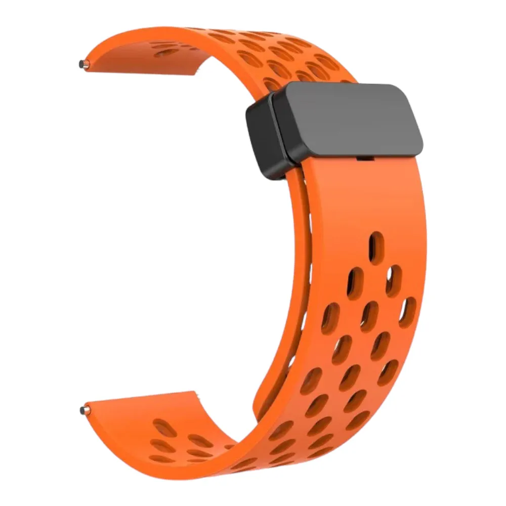 Samsung Gear S2 compatible Silicone Magnetic Sports Watch Straps