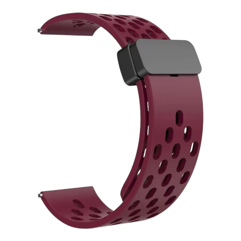 Samsung Gear S2 compatible Silicone Magnetic Sports Watch Straps