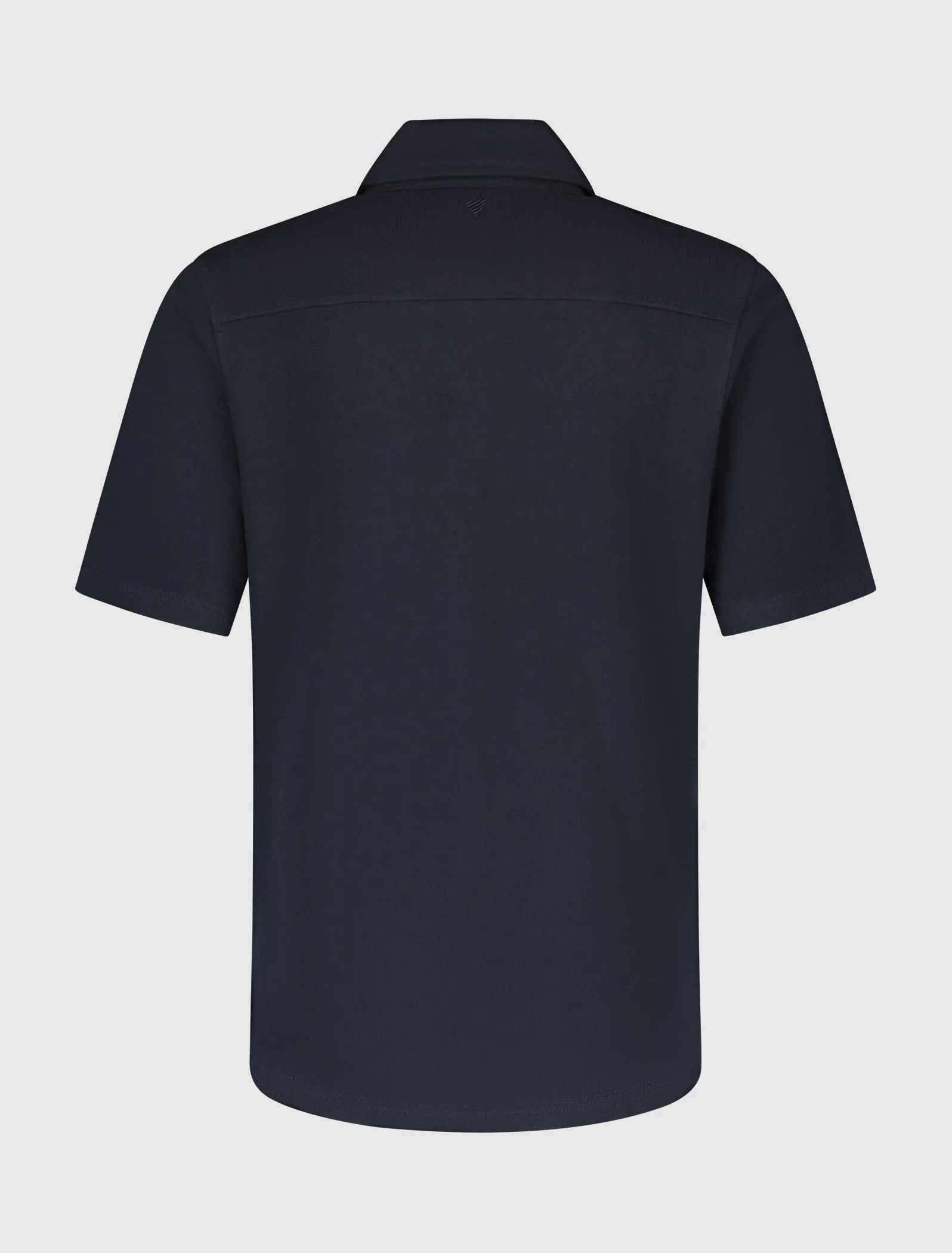 Short Sleeve Jersey Shirt | Navy