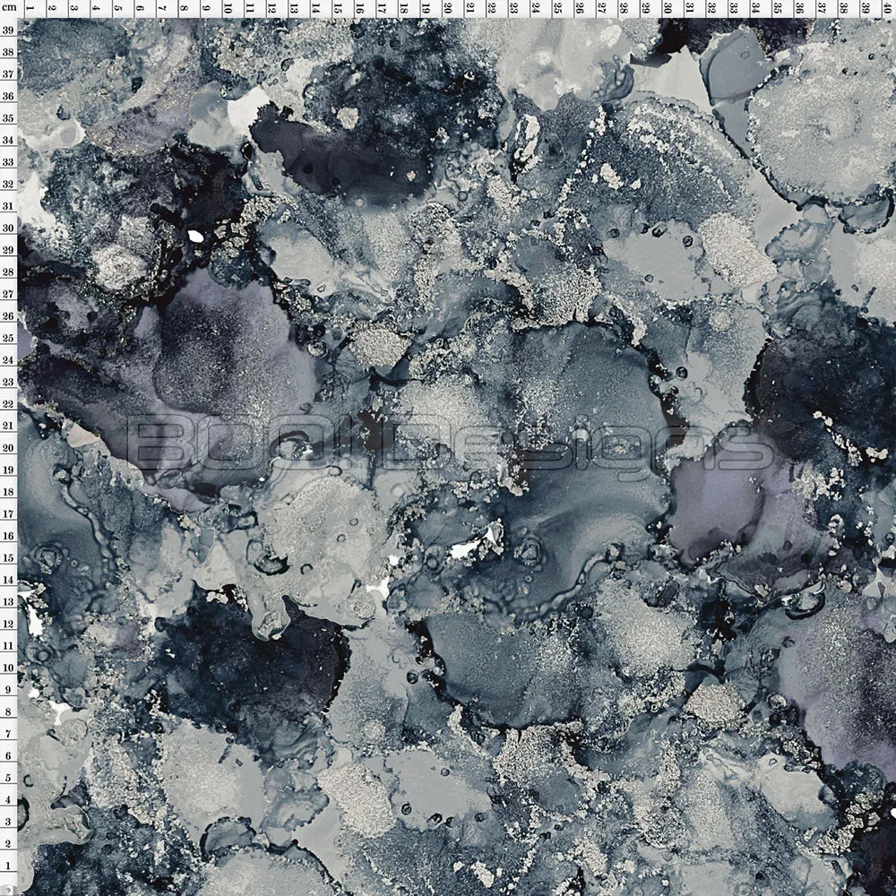 Spandex Holly Ink Grey