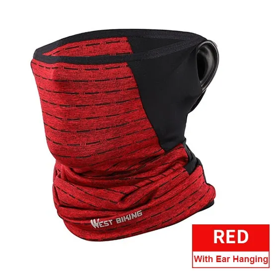 Summer Bicycle Face Mask Ice Fabric Anti-sweat Breathable Sport Cycling Running Scarf Headwear Men Women Bike Mask