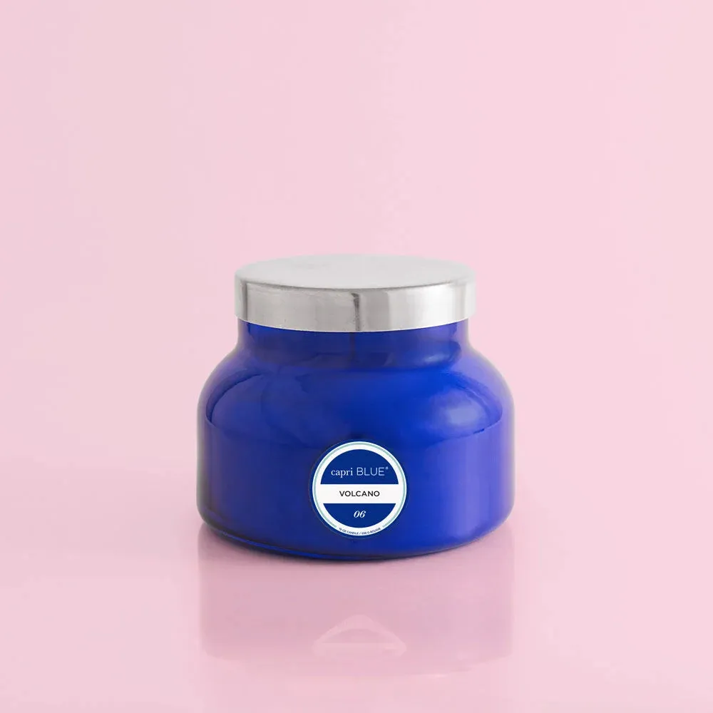 Volcano Signature Jar Candle 19oz. | Blue